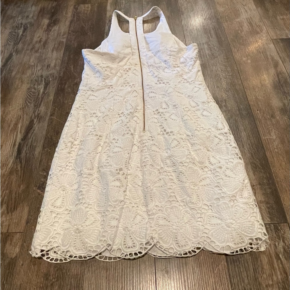 Lilly Pulitzer White Halter Sundress for Brides - Picture 2 of 3